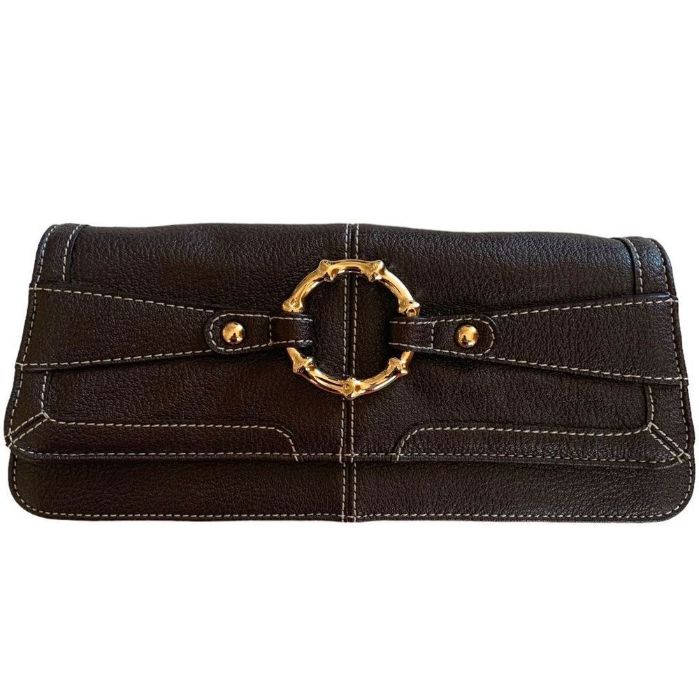 🎉 Bundle 3/$10 Loft Large Faux Leather Clutch Purse